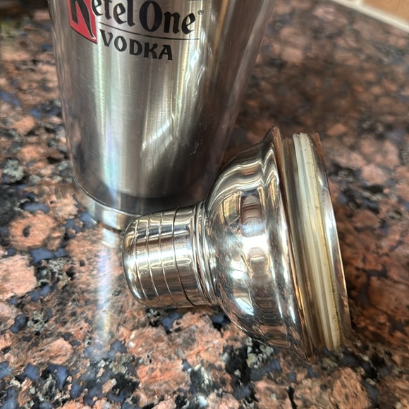 Ketel One Vodka Stainless Steel Shaker Drink Mixer And Cocktail Shaker - Picture 4 of 6